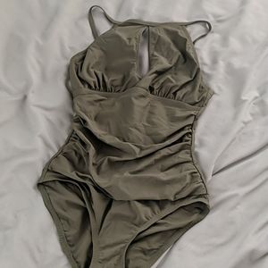 Slimming Green bathing suit